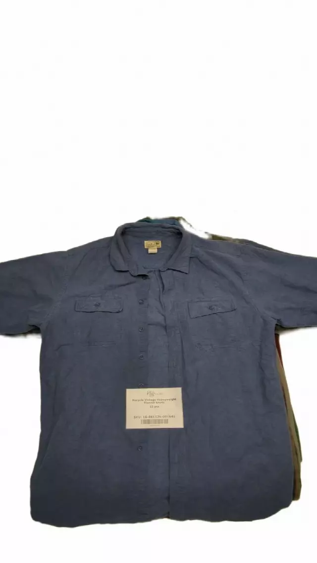 Recycle Vintage Heavyweight Flannel Shirts 19 pcs