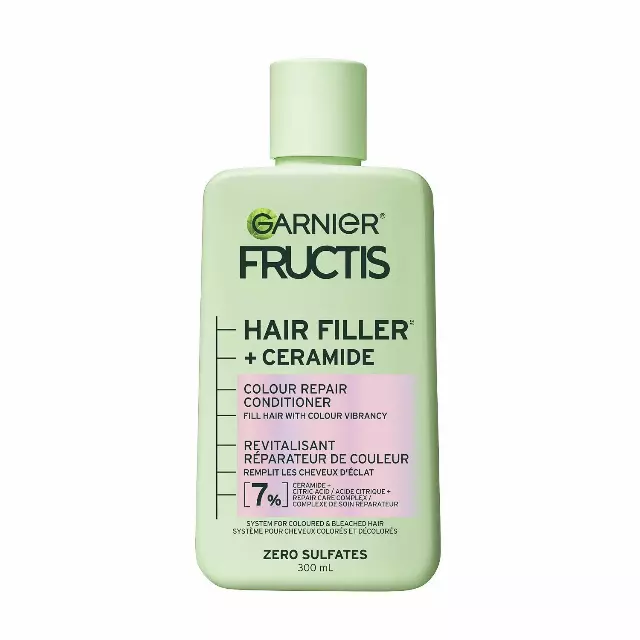 WHOLESALE GARNIER FRUCTIS HAIR FILLER + CERAMIDE COLOUR REPAIR CONDITIONER 10.1 OZ - 48 PIECE LOT