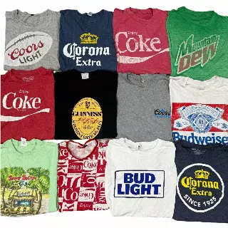 Wholesale Beverage T-shirts (10 Pieces)