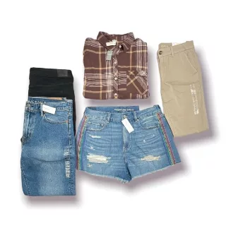 American Eagle wholesale ladies denim jeans assortment 100pcs.