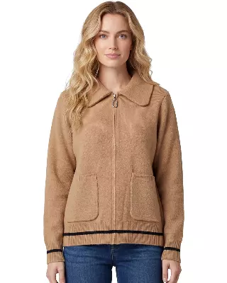 Ladies Sweater Jacket #30 — Camel / S/M-L/XL