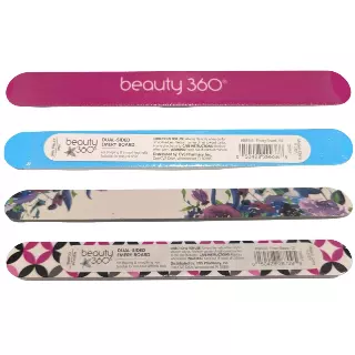 Beauty 360 Dual Sided Emery Board – Two Colors – 5,000 PC LOT