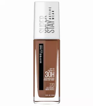Maybelline Super Stay Full Coverage Liquid Foundation Active Wear Makeup, Up to 30Hr Wear, Transfer, Sweat & Water Resistant, Matte Finish, Deep Bronze, 1 Count