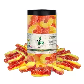 CBD Gummies — Peach Slices