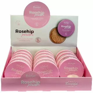 Face Beautiful Loose Powder Rosehip - Wholesale Display 14 Units (FB-012)