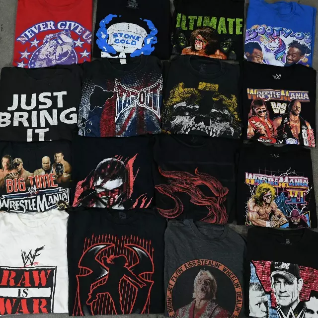 Wholesale Wrestling T-shirts (10 Pieces)