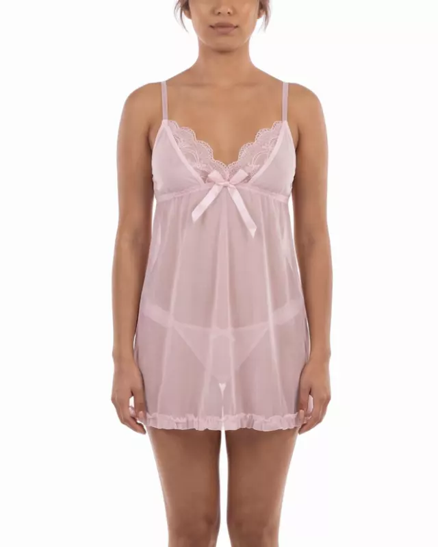 Veronica Babydoll — Pink / XL