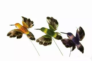 DP2013 – Asst 3.5” Hummingbird on wire “DZ” Min 1 Dz – Case 120 Dozen