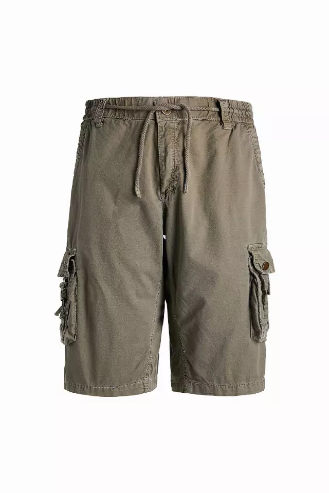 Men's Twill Cargo Shorts -Style #MP414- $10.90/Unit - 24 PCS - PLEASE SEE DESCRIPTION — Khaki