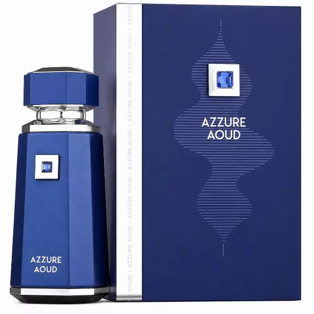 Fragrance World French Avenue Azzure Aoud Eau de Parfum for Men, 100ml