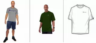 Champion Wholesale Big and Tall short sleeve tees assortment 48pcs.