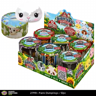 Fun Doh™ Barnyard Dumpling Squishies - 12 Pieces Per Retail Display 27119