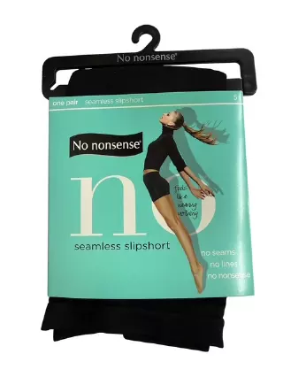 #0W-NN-304 ‘No Nonsense’ Women’s Seamless Slip Short – $1.25 Per 1 Pair Pack (24 Packs)