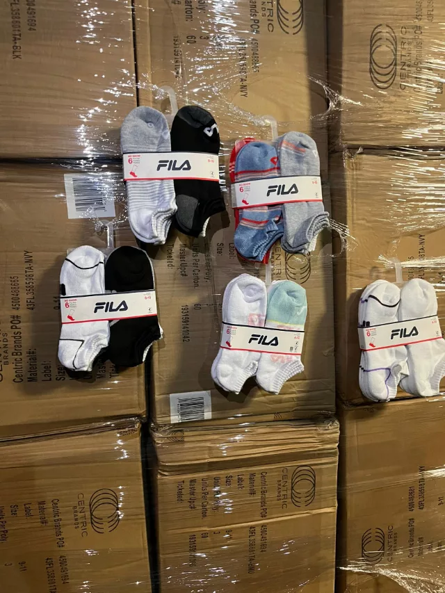 Fila Wholesale womens socks 6pairs/pack 60pcs.