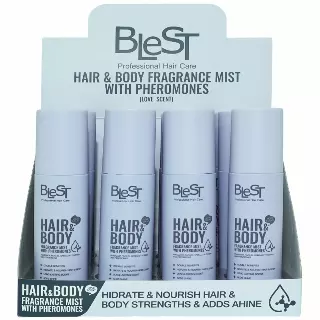 Blest Hair & Body With Pheromones Fragrance Mist - Wholesale Display 12 Units (HFM-28)