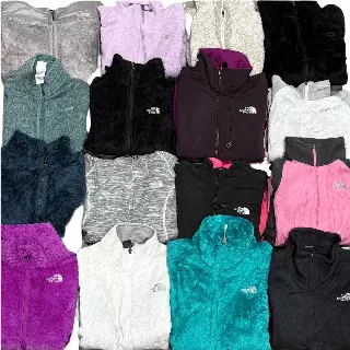 Wholesale Women's North Face Jackets (10 Pieces) — Fleece