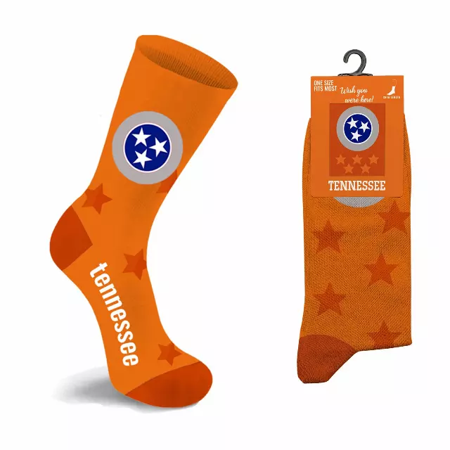 Unisex City Crew Socks – Soft Cotton Blend Everyday Wear — Tennessee