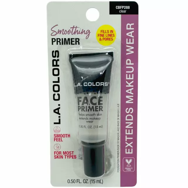 L.A. Colors Face Primer Helps Smooth Skin - Wholesale Pack 12 Units (CBFP288)