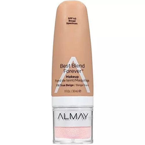 WHOLESALE ALMAY BEST BLEND FOREVER MAKEUP 1 OZ - TRUE BEIGE 170 - 48 PIECE LOT