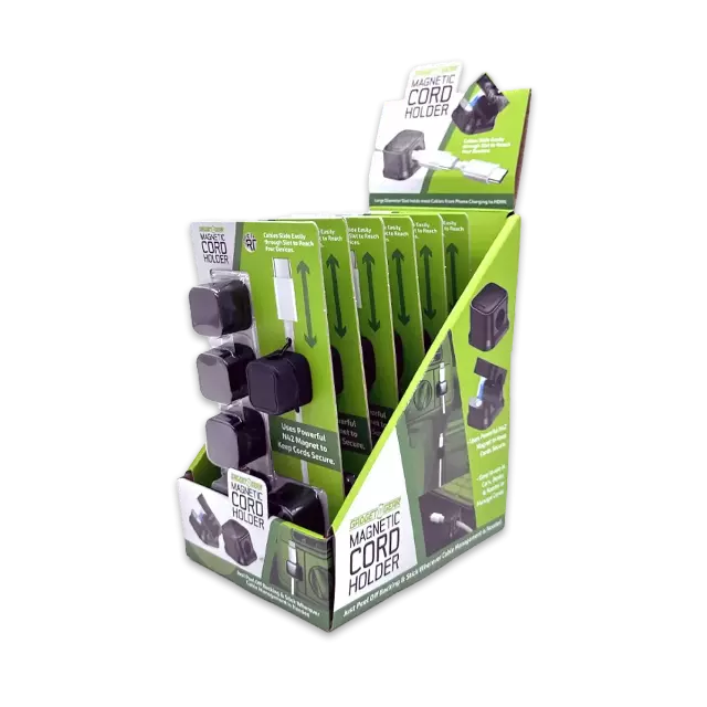 Magnetic Cord Holder 6 Pack Set - 6 Pieces Per Retail Ready Display 25374