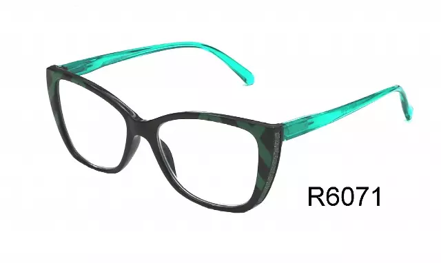 R6071 Cat eye reading glasses — +2.00(12PCS)