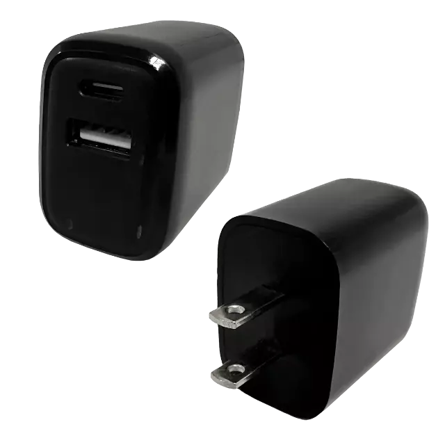 AC Wall Charger Dual Port USB / USB-C 20 Watts - 12 Pieces Per Pack 24675