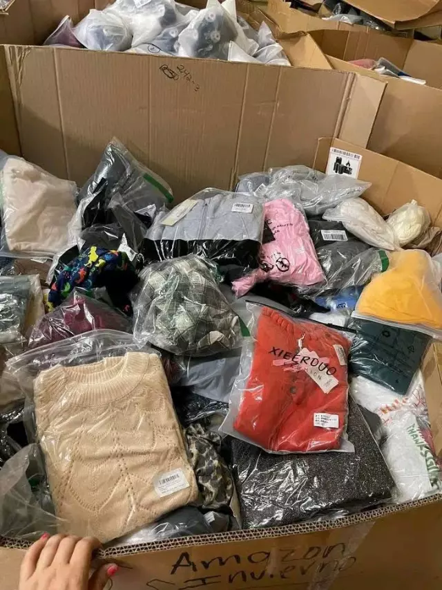 Women's clothing pallets · mixed sizes · wholesale