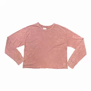 #532-NS-A Crop Top Long Sleeve No Size Tag (S-L-XL) – $1.50 each (19 Pieces)