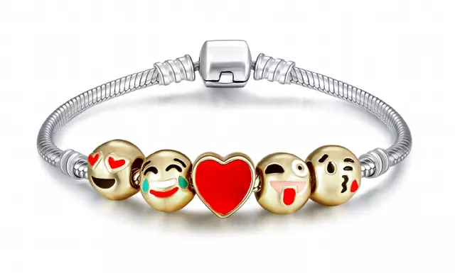 Emoji Charm Bracelets — 5 Beads