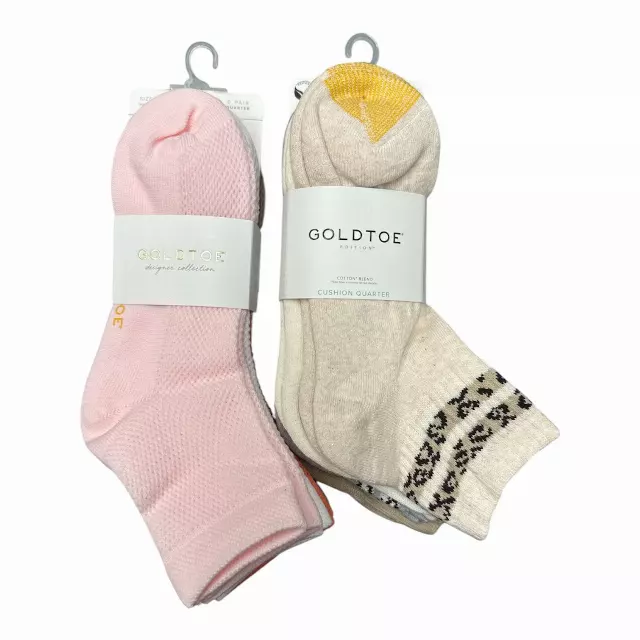 #6-GT-1752429 ‘Gold Toe’ Ankle Socks (Shoe Size 6-9) – $5.00 Per 6 Pair Pack (12 Packs)