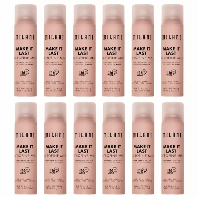 Milani Make It Last Microfine Mist Setting Spray - Wholesale 12 Units (MILSETT)