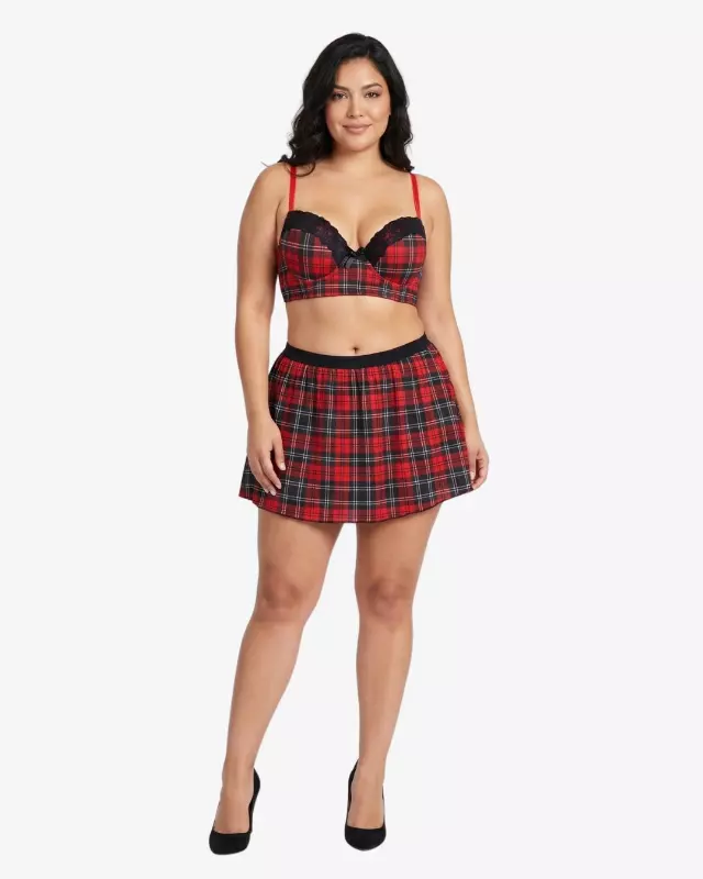 Class Is In Session Plus Costume — Red / 1X