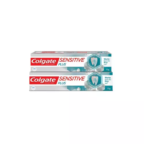 Colgate Sensitive Plus Toothpaste, 140g (2-Pack, Case of 36)