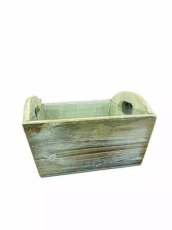 WB0407WW- – 7” square WW decor box W/L-“each” Min 12 -case pk 48 pcs