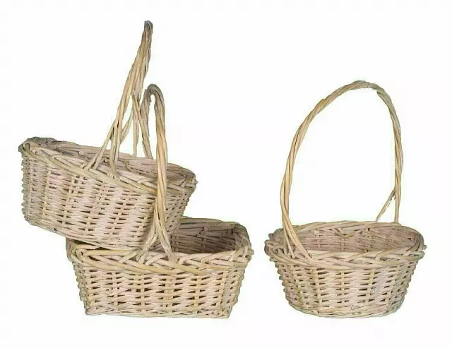MS1105 WW – 3 Asst. 7” WW willow w/Liner-“each” Min 12 – Case 36 pcs.