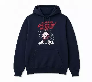 TEXAS CHAINSAW MASSACRE LOGO HOODIE NAVY