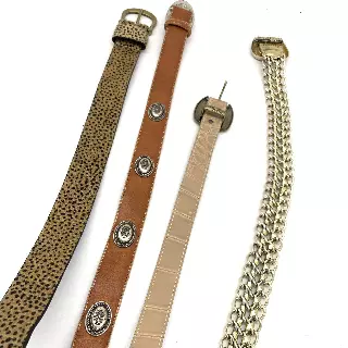 Vintage & Modern Belts Mix of 20