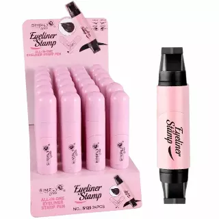 Simply Bella Eyeliner Stamp - Wholesale Display 24 Units (S125)