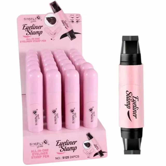 Simply Bella Eyeliner Stamp - Wholesale Display 24 Units (S125)
