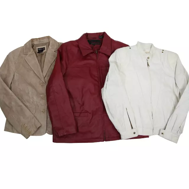 Vintage Men's & Women's Leather Jacket Mix of 20