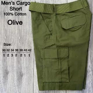 Men's Cargo shorts 24pcs. Assortment