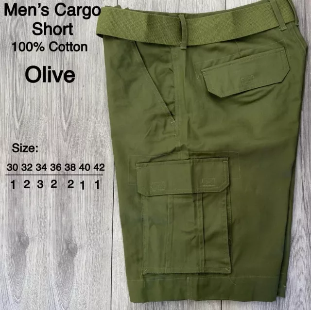 Men's Cargo shorts 24pcs. Assortment