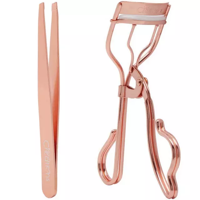 Beauty Creations Eyelash Curler & Tweezer - Wholesale 12 Sets (ELCTSET-RG)