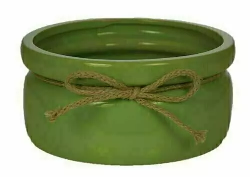 CP5207-8GRN – 8” Ceramic Dish garden-“case pk 8”