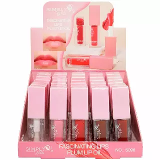 Simply Bella Fascinating Lips Plump Lip Oil - Wholesale Display 30 Units (S096)