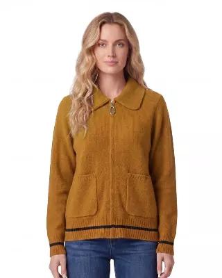 Ladies Sweater Jacket #30 — Mustard / S/M-L/XL