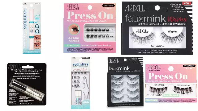 Ardell and imPRESS lash extension & styling kit lot · 350 units · shelf-pull