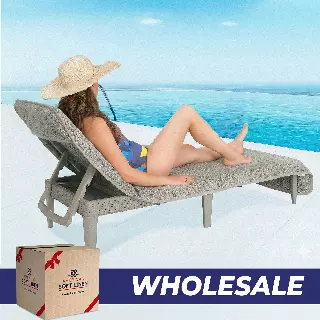 Chaise Lounge Covers with Pocket, Premium Cotton Pool Chair Lounge Towels, 86x32 Inches-16 Set Case Pack