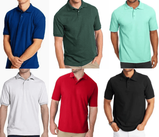 #826-HP26S Hanes Polo Shirt (Small) – $1.50 each (36 Pieces)