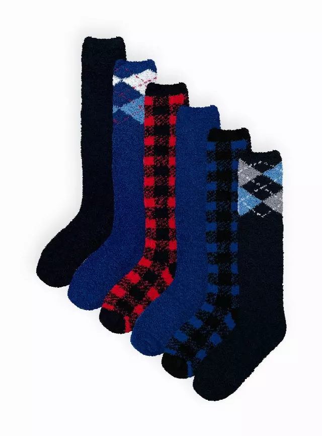 Knee-Length Cozy Socks #027 (Dozen)
